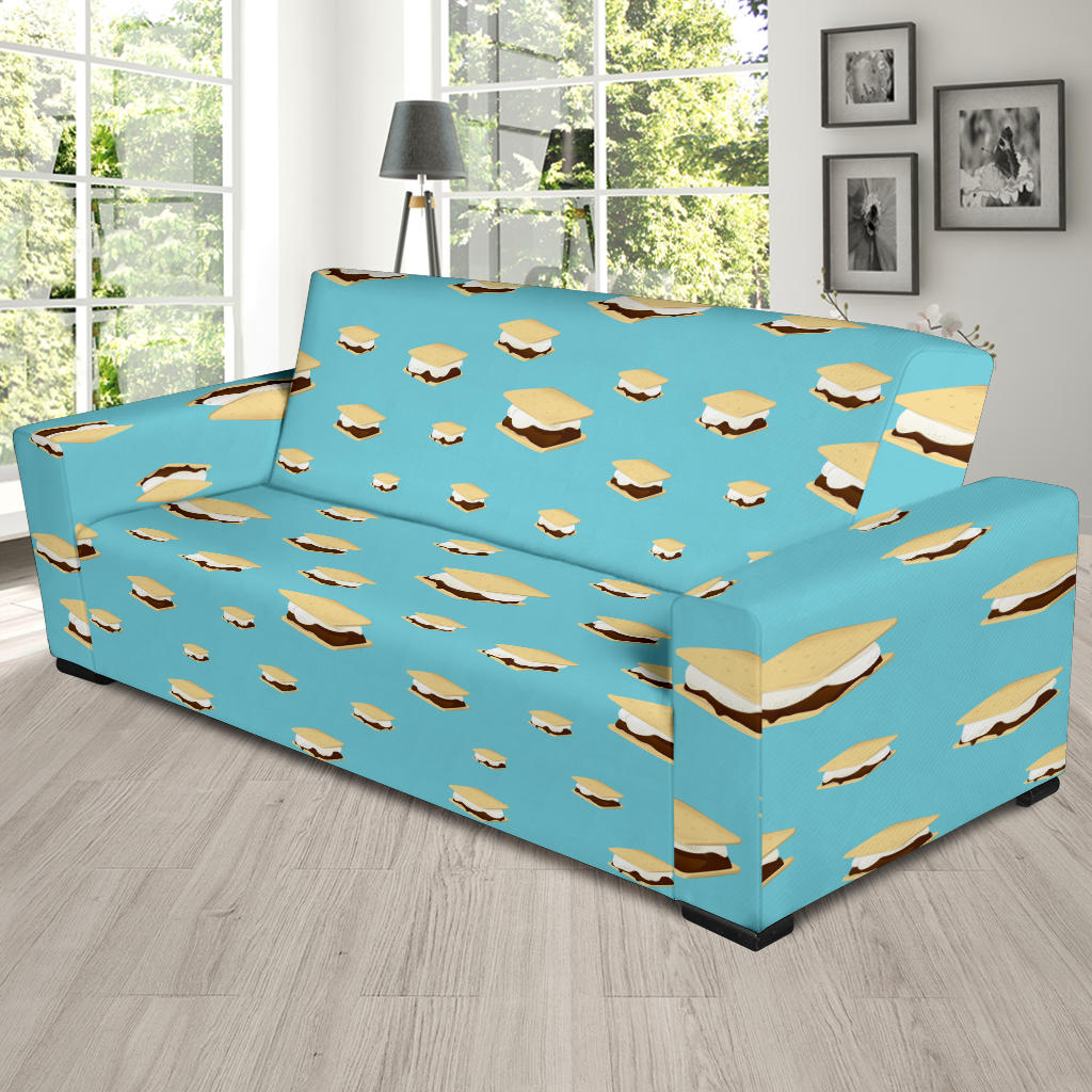 S_Mores Print Design LKS302 Sofa Slipcover