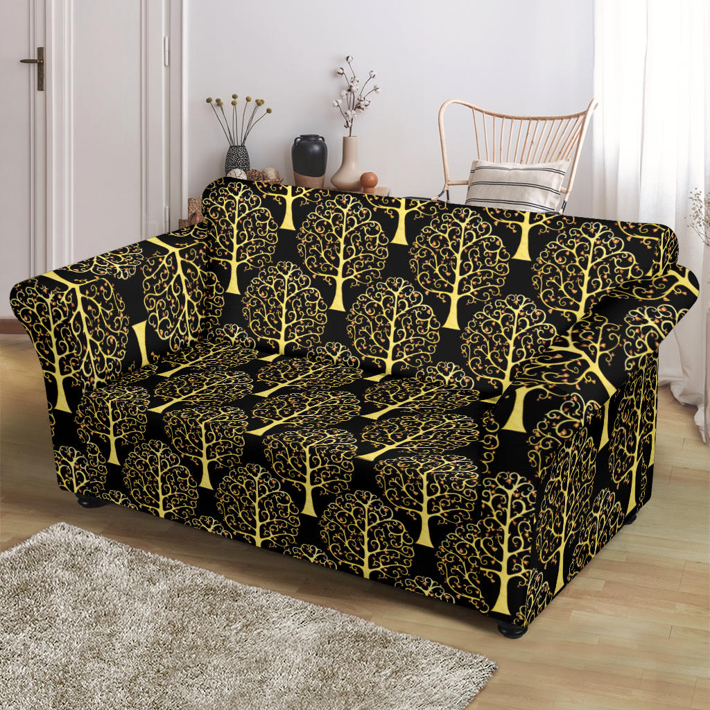 Tree Of Life Print Design LKS302 Loveseat Couch Slipcover