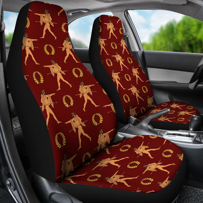 Ancient Greek Print Design LKS307 Car Seat Covers