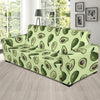 Avocado Pattern Print Design 02 Sofa Slipcover