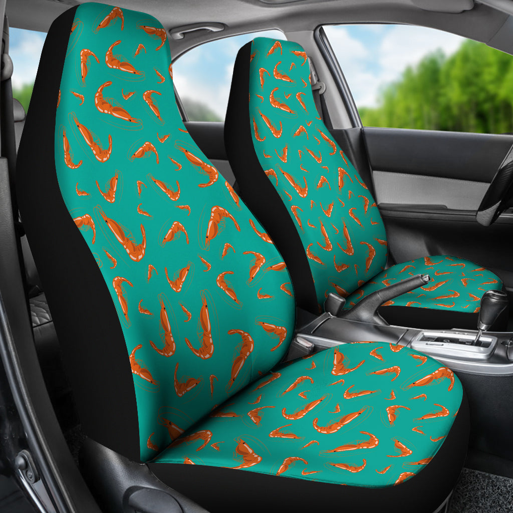 Shrimp Print Design LKS301 Car Seat Covers