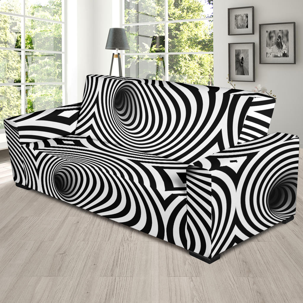 Vortex Print Design LKS303 Sofa Slipcover