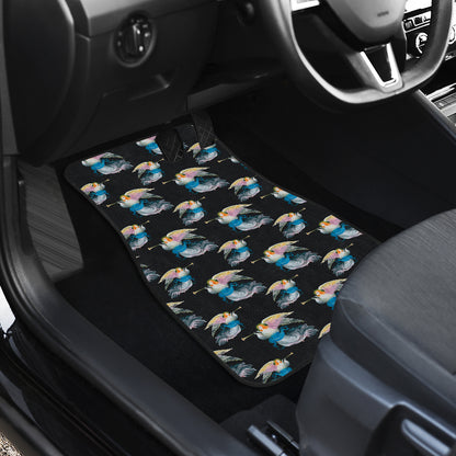 Angel with Wings Beautiful Design Print Car Floor Mats Front Back