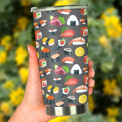 Sushi Pattern Print Tumbler