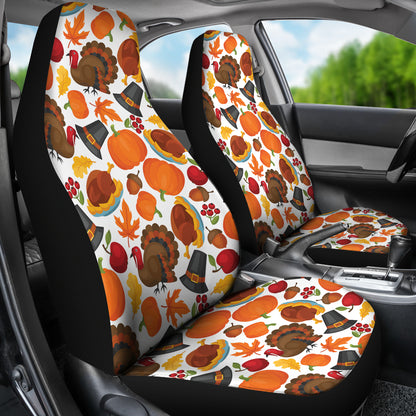 Thanksgiving Print Design LKS304 Car Seat Covers