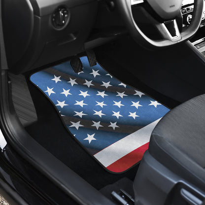 American flag Classic Car Floor Mats Front Back