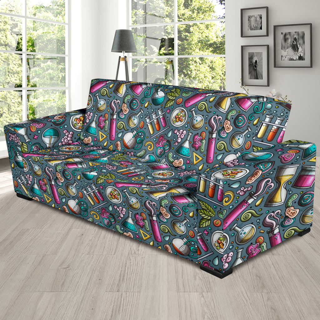 Science Print Design LKS304 Sofa Slipcover