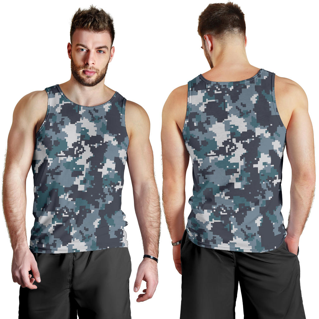 ACU Digital Urban Camouflage Men Tank Top
