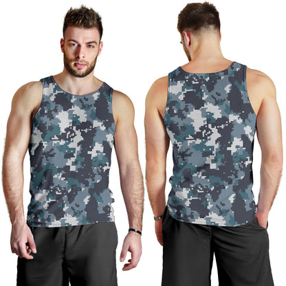 ACU Digital Urban Camouflage Men Tank Top