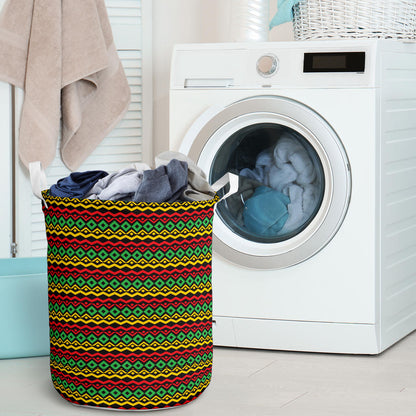 Rasta Reggae Color Themed Laundry Basket