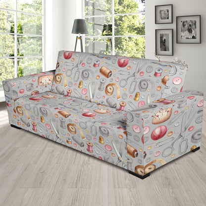 Sewing Equipment Print Design LKS302 Sofa Slipcover