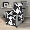 Cat HoundstoothPattern Print Design 01 Armchair Cover Protector