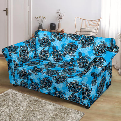 Tribal Pattern Print Design LKS307 Loveseat Couch Slipcover