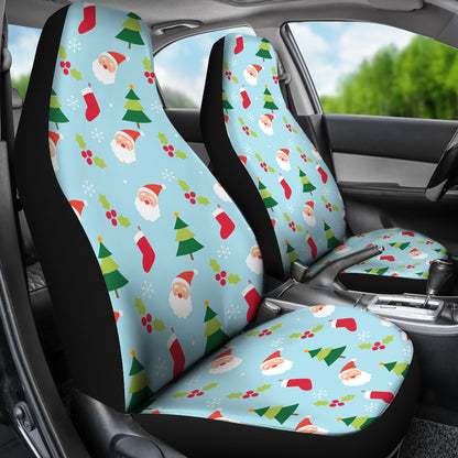 Santa Themed Print Design LKS301 Car Seat Covers
