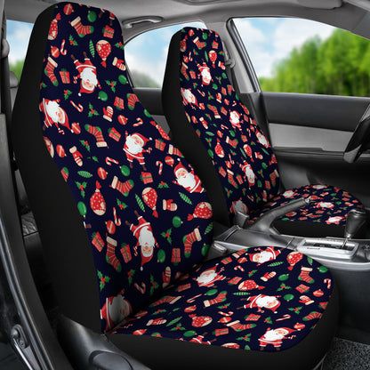 Santa Christmas Themed Print Design LKS304 Car Seat Covers