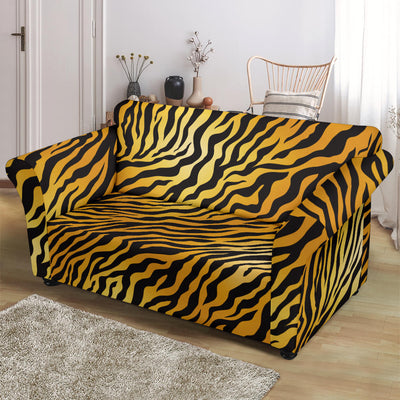 Tiger Print Design LKS302 Loveseat Couch Slipcover