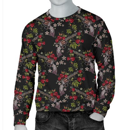 Western Design Men Long Sleeve Sweatshirt