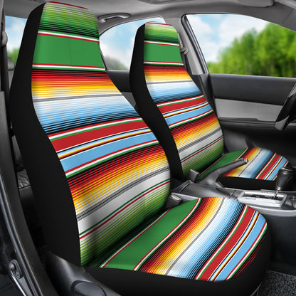 Serape Print Design LKS302 Car Seat Covers