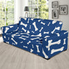 Dog Bone Pattern Print Design 03 Sofa Slipcover