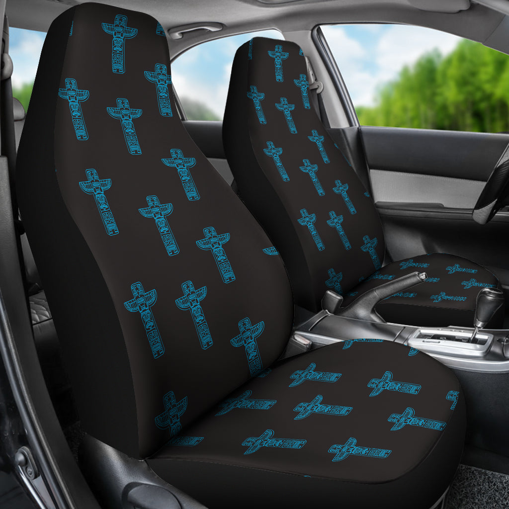 Totem Print Design LKS304 Car Seat Covers