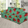 Ladybug Pattern Print Design 02 Sofa Slipcover