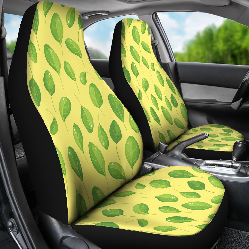 Spinach Print Design LKS302 Car Seat Covers