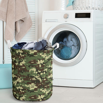 ACU Digital Army Camouflage Laundry Basket