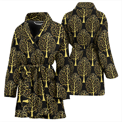 Tree Of Life Print Design LKS302 Women Bathrobe