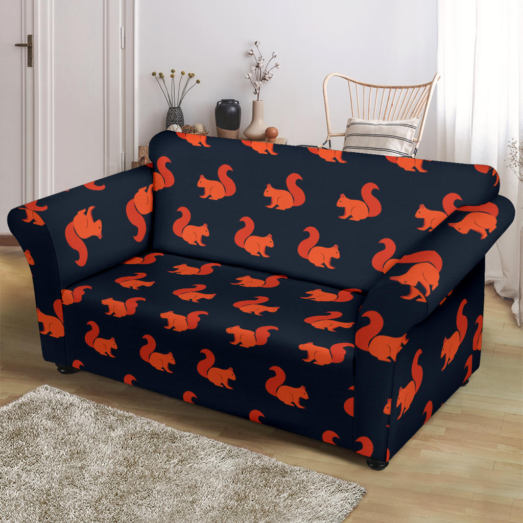 Squirrel Print Design LKS306 Loveseat Couch Slipcover
