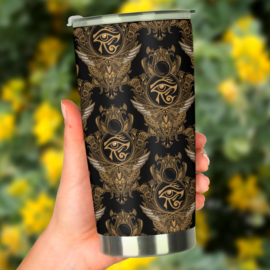 Eye of Horus Mandala Style Tumbler