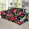 Pop Art Pattern Print Design A04 Sofa Slipcover