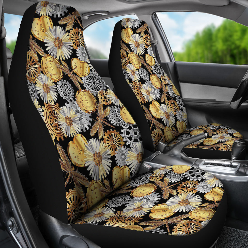 Steampunk Dragonfly Print Design LKS302 Car Seat Covers