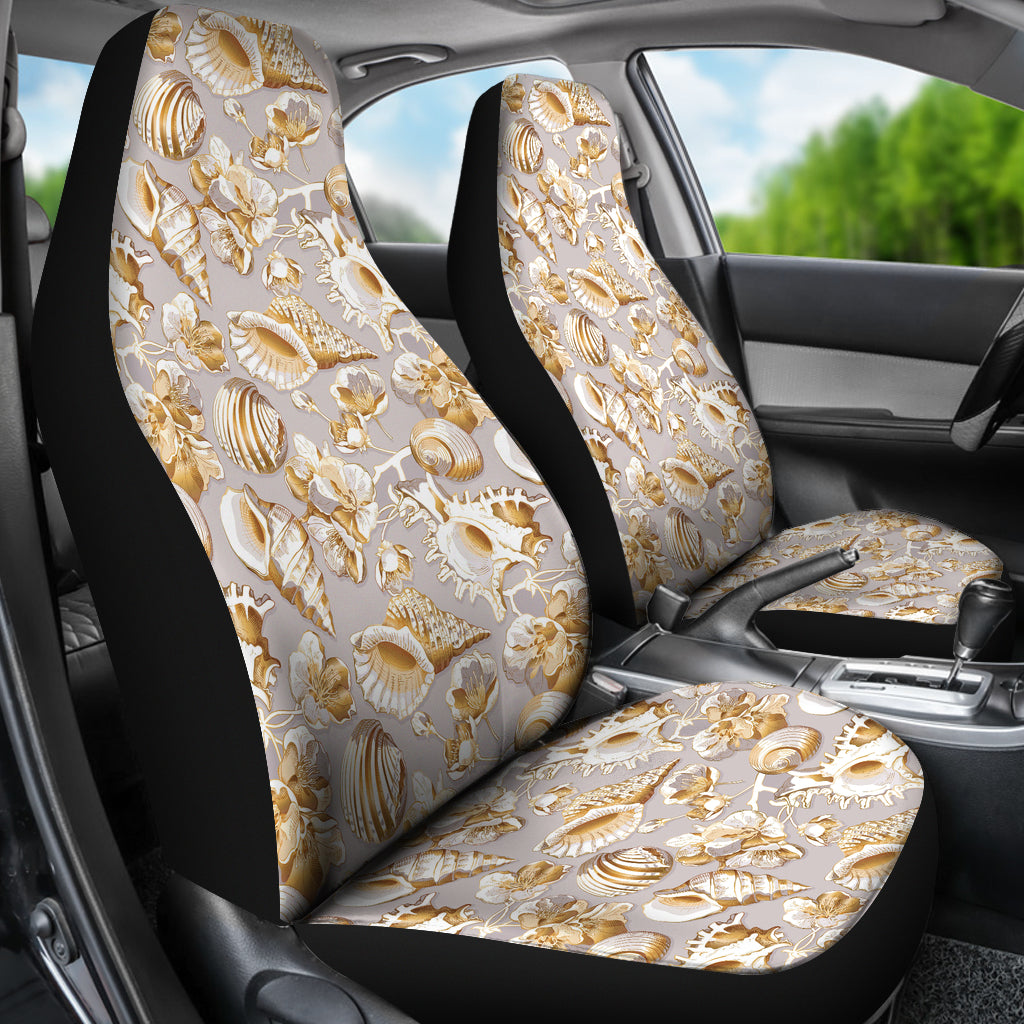 Seashell Print Design LKS309 Car Seat Covers