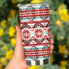 Aztec Western Style Print Pattern Tumbler