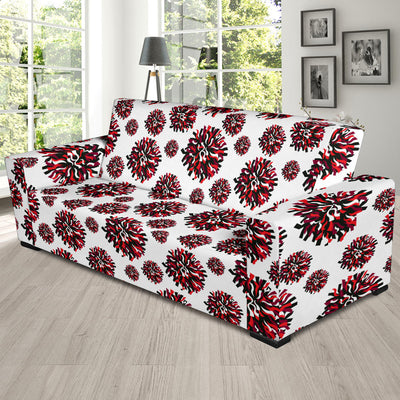 Cheerleader Pattern Print Design 01 Sofa Slipcover