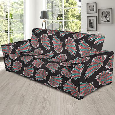 Angel Wings Pattern Print Design 05 Sofa Slipcover