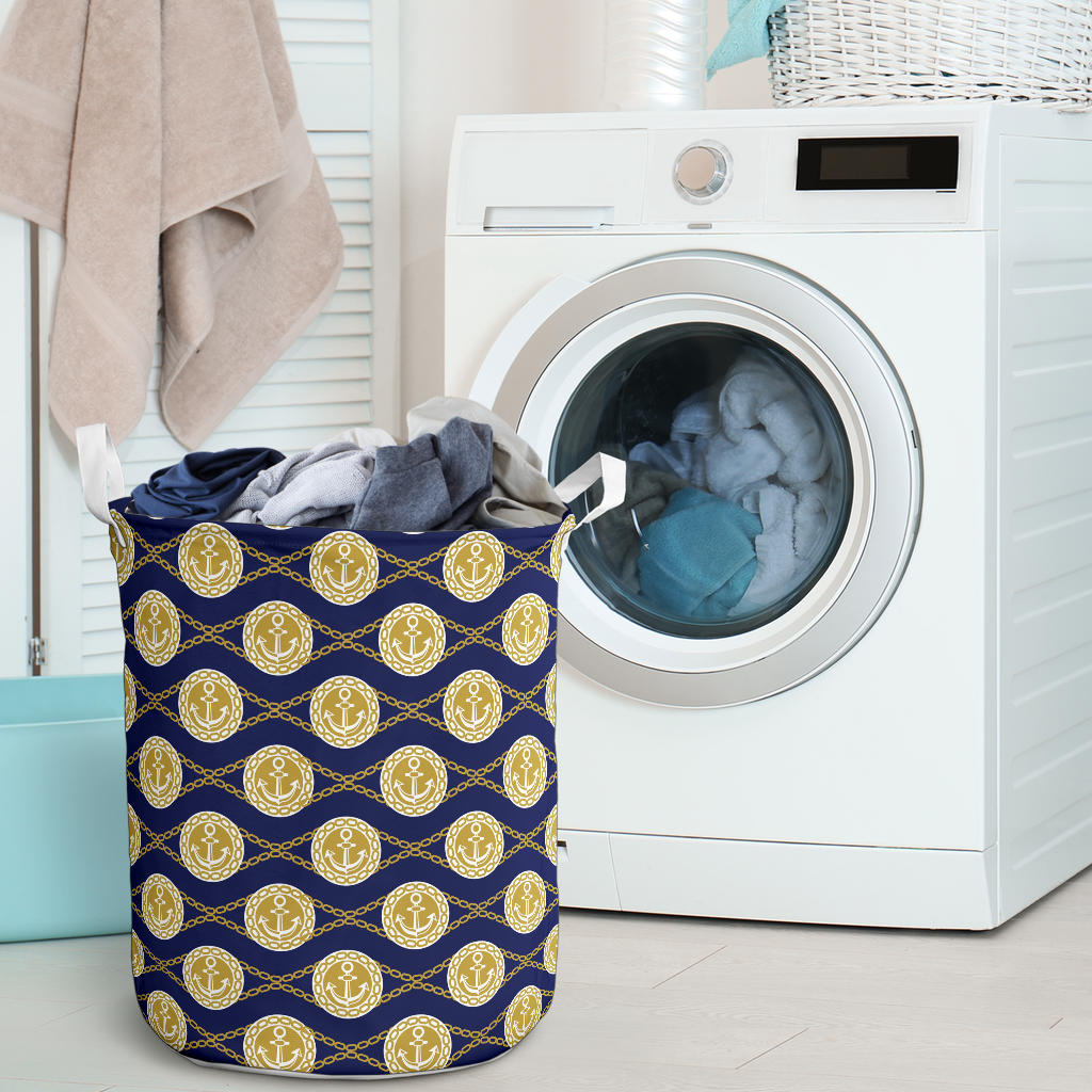 Anchor Luxury Pattern Laundry Basket