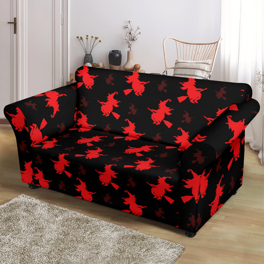 Witch Print Design LKS308 Loveseat Couch Slipcover