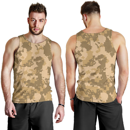 ACU Digital Desert Camouflage Men Tank Top