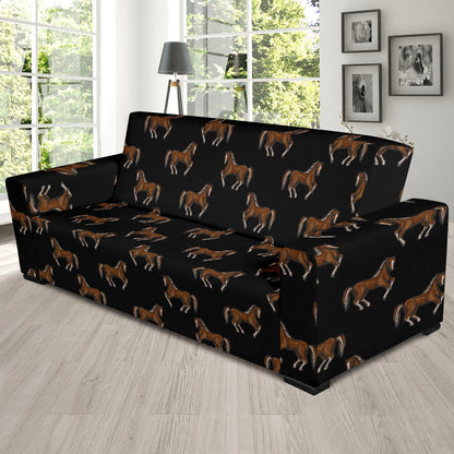 Horse Print Design LKS3010 Sofa Slipcover