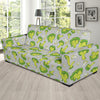 Broccoli Pattern Print Design 03 Sofa Slipcover