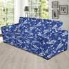 Dragonfly Pattern Print Design 03 Sofa Slipcover