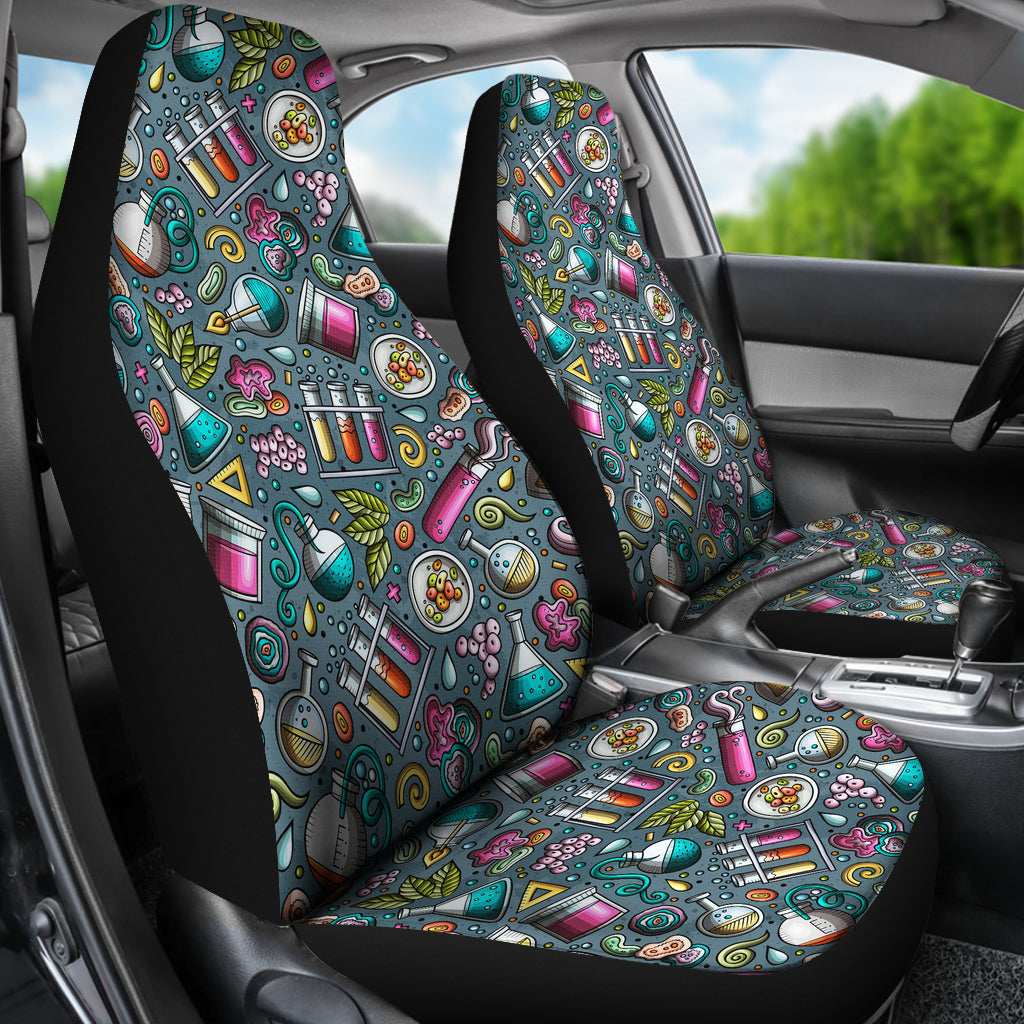 Science Print Design LKS304 Car Seat Covers