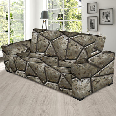 Armor Pattern Print Design 01 Sofa Slipcover