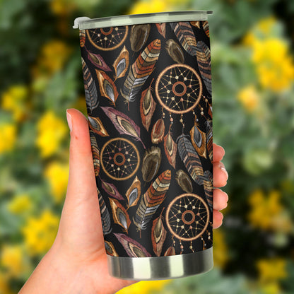Dream catcher embroidered style Tumbler