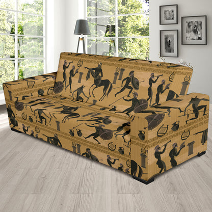 Ancient Greek Statue Print Design LKS304 Sofa Slipcover