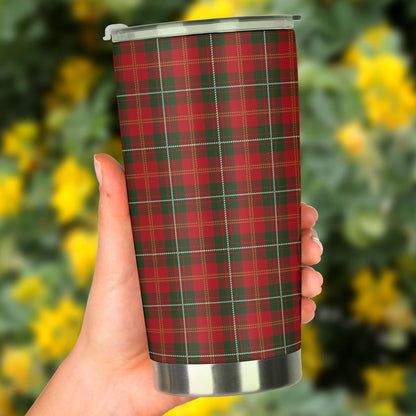Holiday Tartan Plaid Pattern Tumbler