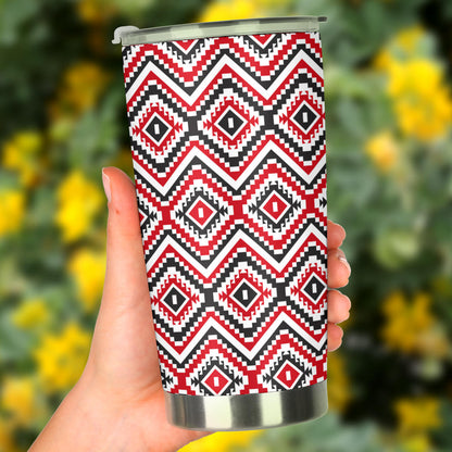 Native American Themed Tribal Print Tumbler