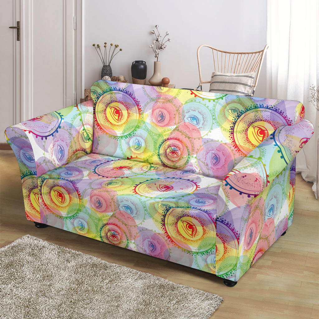 Third Eye Print Design LKS303 Loveseat Couch Slipcover
