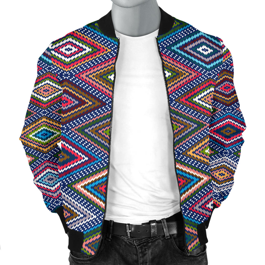 Southwestern Design Men Bomber Jacket